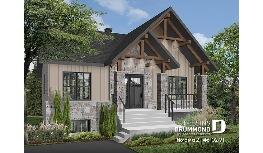 Version couleur no. 3 - Vue avant - Nordika 2