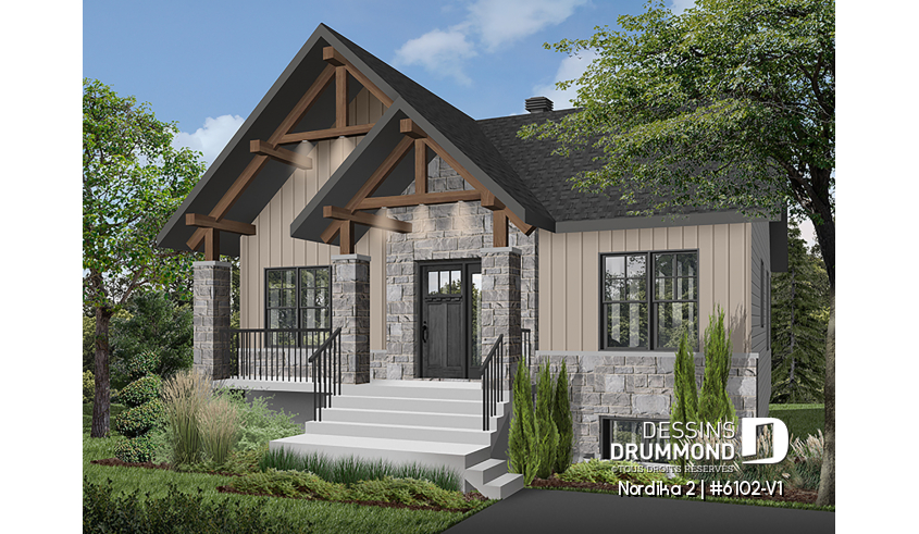 Version couleur no. 3 - Vue avant - Nordika 2