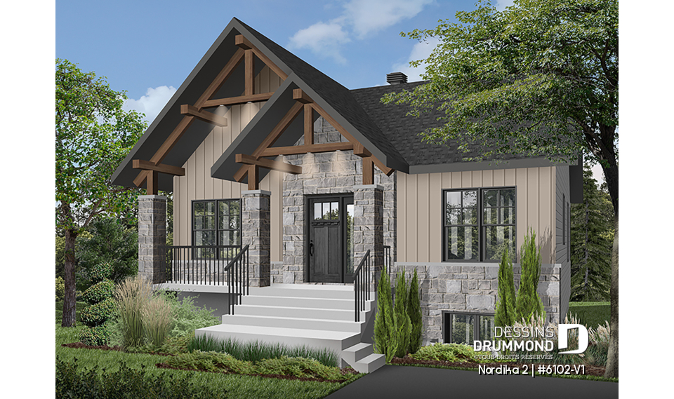 Version couleur no. 3 - Vue avant - Nordika 2