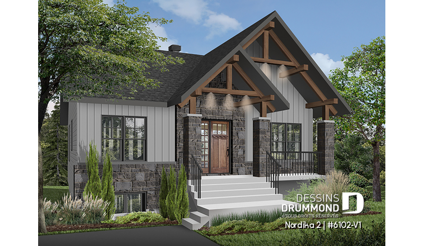 Version couleur no. 4 - Vue avant - Nordika 2