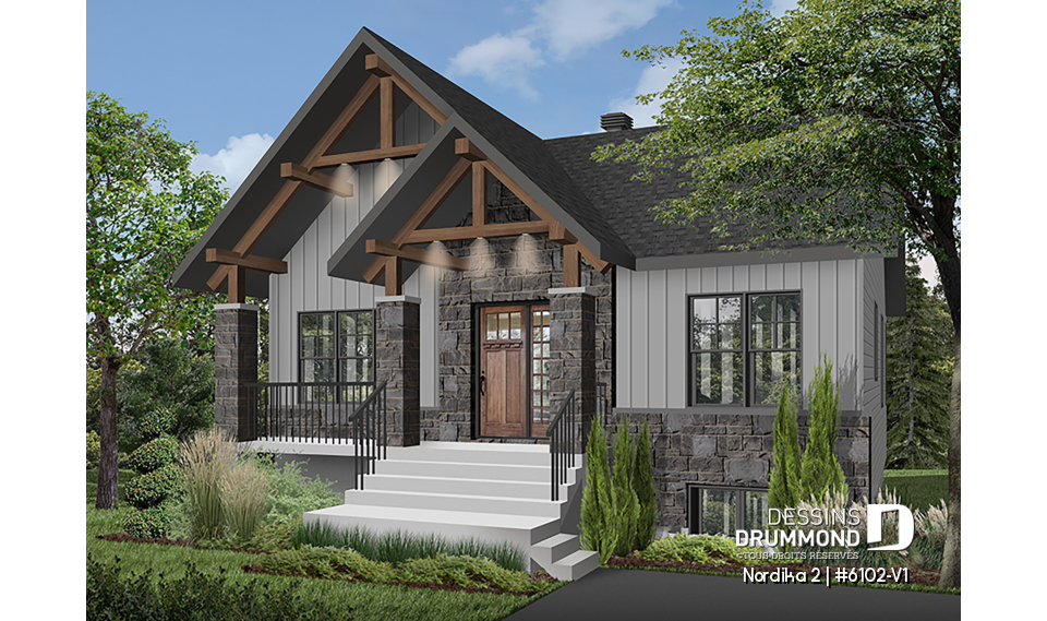 Version couleur no. 4 - Vue avant - Nordika 2