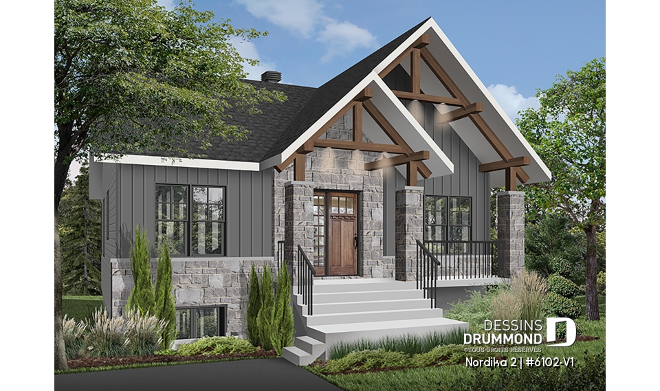 Version couleur no. 5 - Vue avant - Nordika 2