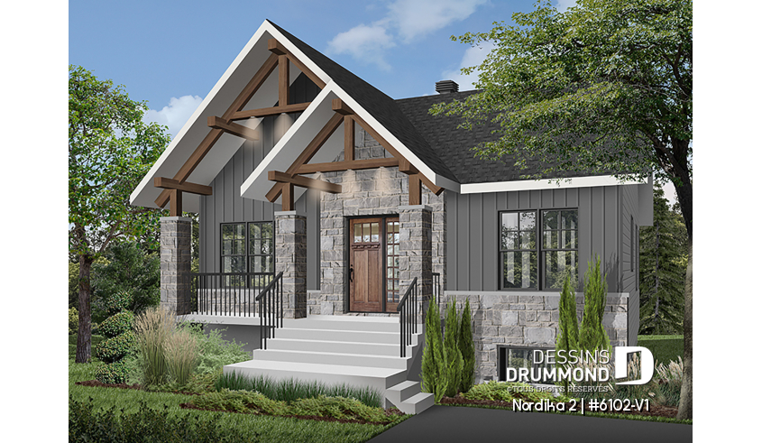 Version couleur no. 5 - Vue avant - Nordika 2