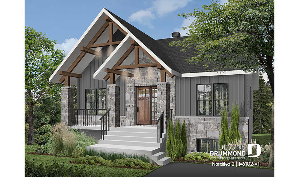 Version couleur no. 5 - Vue avant - Nordika 2