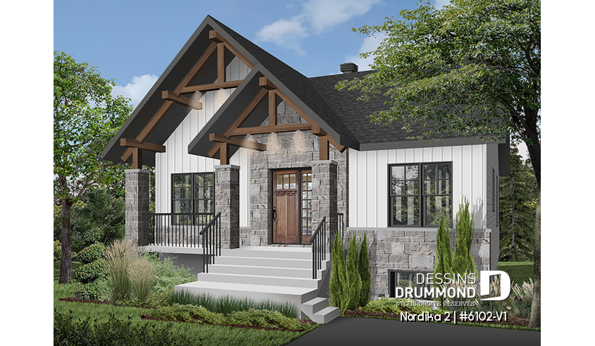 Version couleur no. 6 - Vue avant - Nordika 2