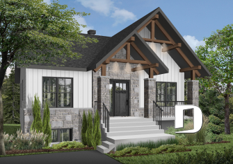 Plan de maison 6102-V1