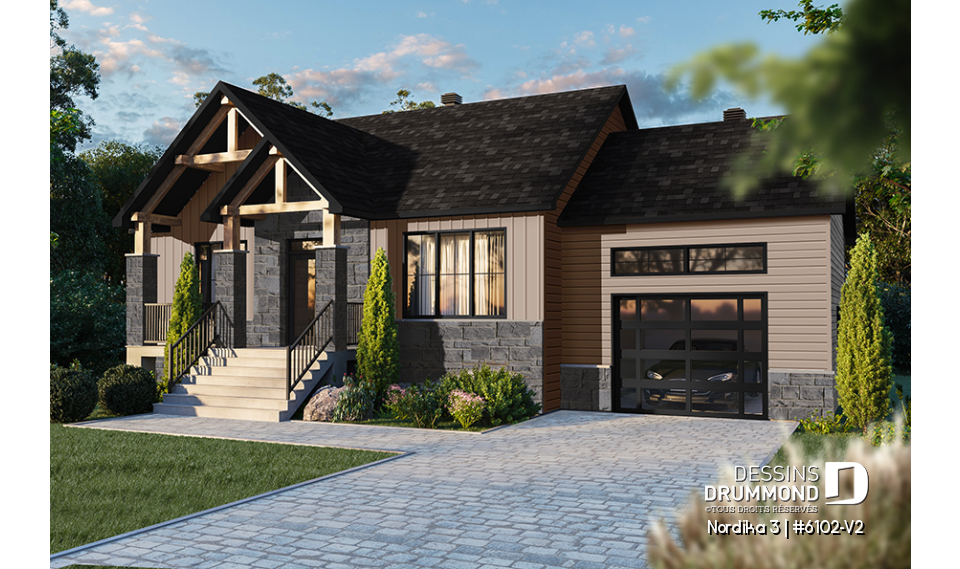 Version couleur no. 2 - Vue avant - Nordika 3