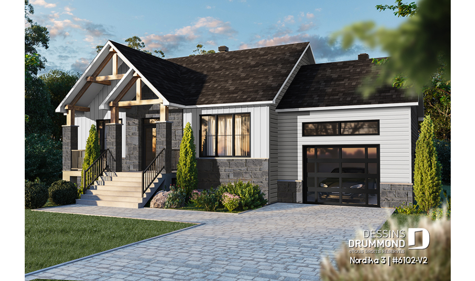 Version couleur no. 3 - Vue avant - Nordika 3