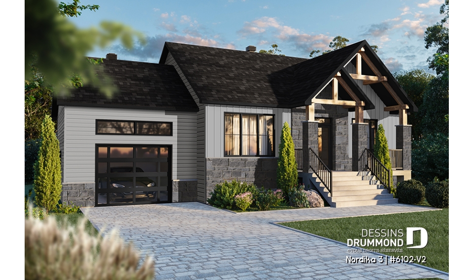 Version couleur no. 5 - Vue avant - Nordika 3