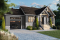 Vue avant - MODÈLE DE BASE - Plan de maison plain-pied 2 chambres au même niveau, garage, garde-manger, aire ouverte, superbe cuisine - Nordika 3