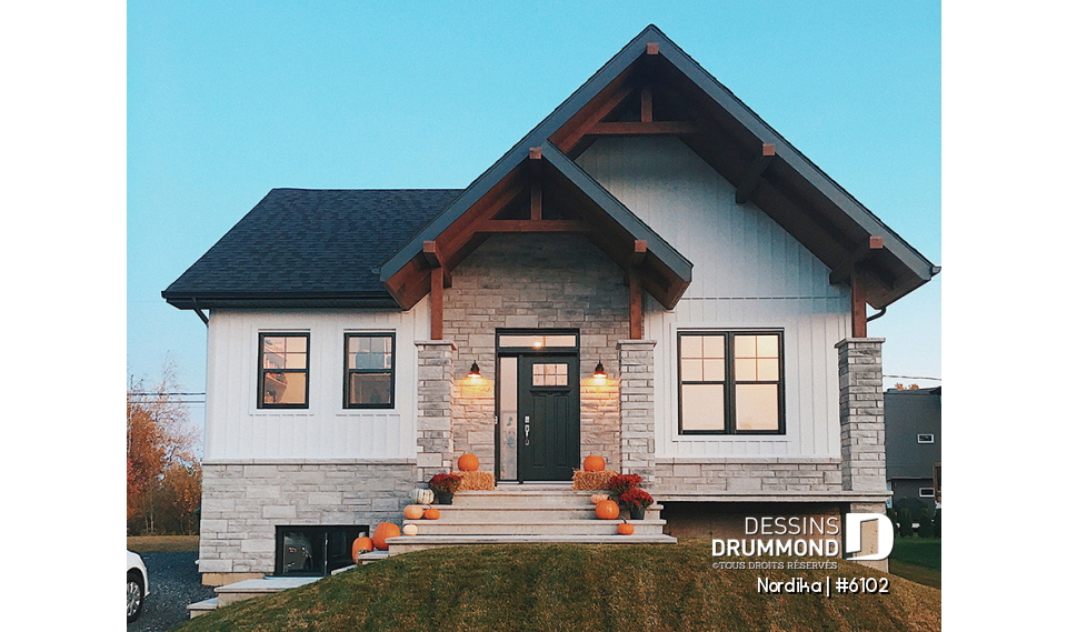 Version couleur no. 1 - Vue avant - Nordika