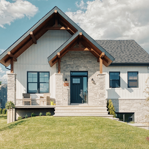 Élévation arrière - Nordika