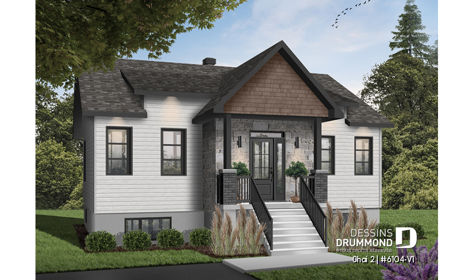 Version couleur no. 2 - Vue avant - Chai 2