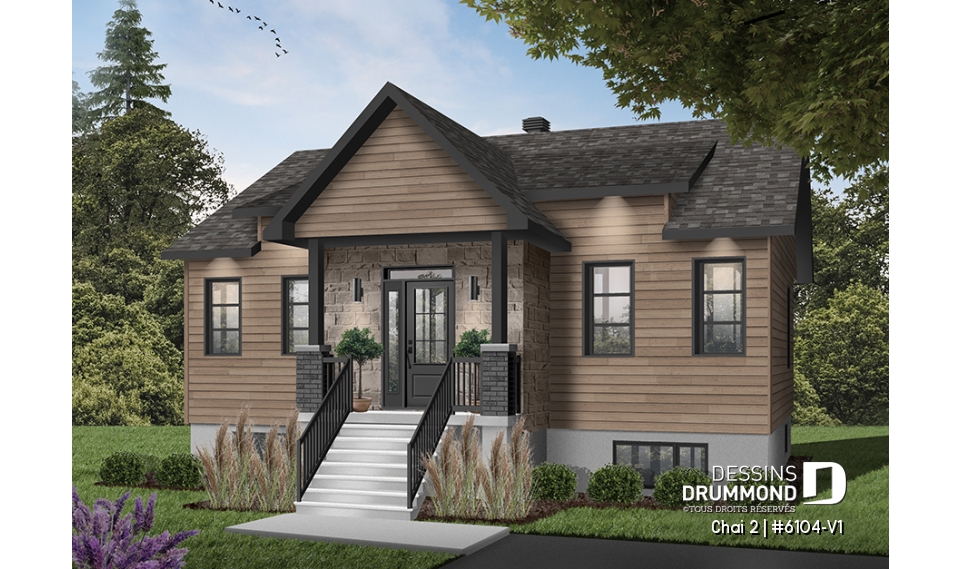 Version couleur no. 3 - Vue avant - Chai 2