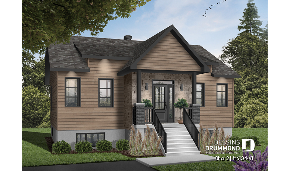 Version couleur no. 3 - Vue avant - Chai 2