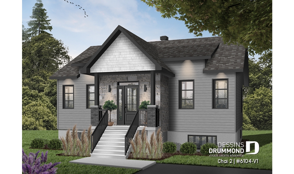 Vue avant - MODÈLE DE BASE - Chai 2