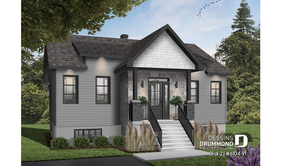 Vue avant - MODÈLE DE BASE - Chai 2