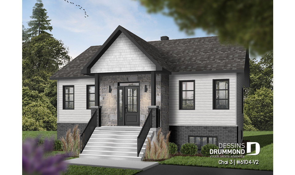 Version couleur no. 1 - Vue avant - Chai 3