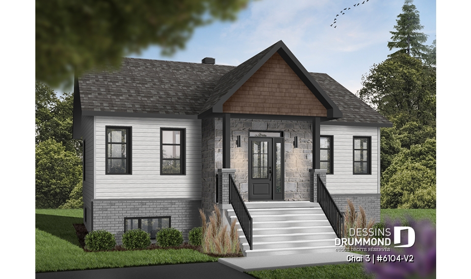 Version couleur no. 2 - Vue avant - Chai 3