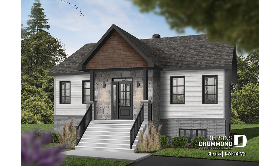 Version couleur no. 2 - Vue avant - Chai 3