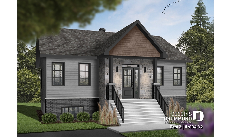 Version couleur no. 4 - Vue avant - Chai 3