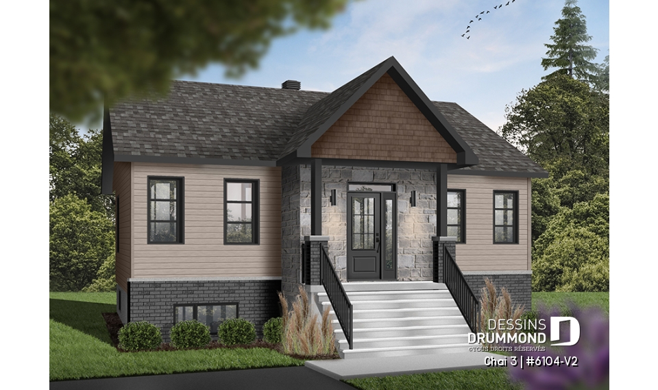 Version couleur no. 5 - Vue avant - Chai 3