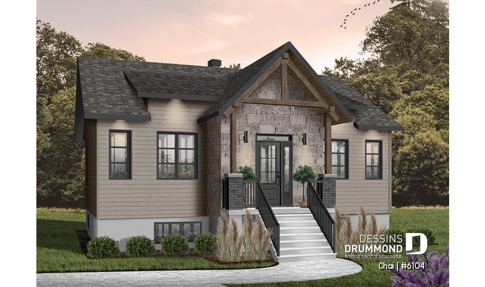 Version couleur no. 3 - Vue avant - Chai