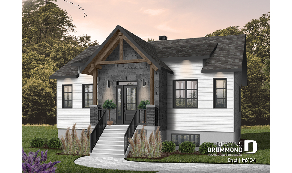 Version couleur no. 3 - Vue avant - Chai