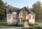 Vue avant - MODÈLE DE BASE - Plan de maison 2 chambres, îlot, buanderie au rez-de-chaussée, beaucoup de rangement, foyer - Chai