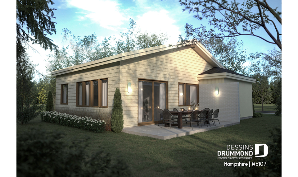 Version couleur no. 1 - Vue arrière - Hampshire