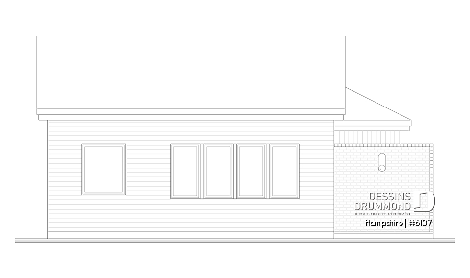 Version couleur no. 1 - Vue arrière - Hampshire