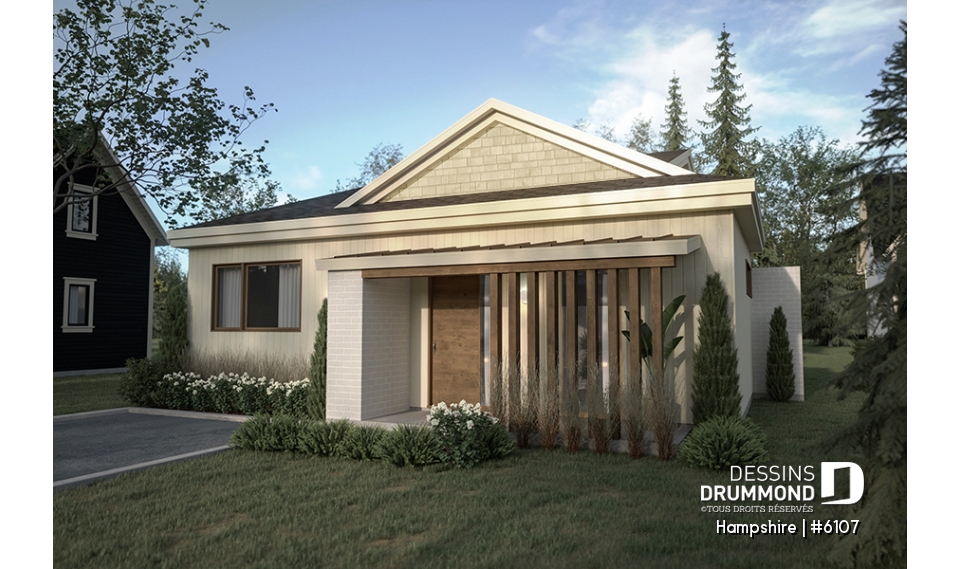 Vue avant - MODÈLE DE BASE - Hampshire