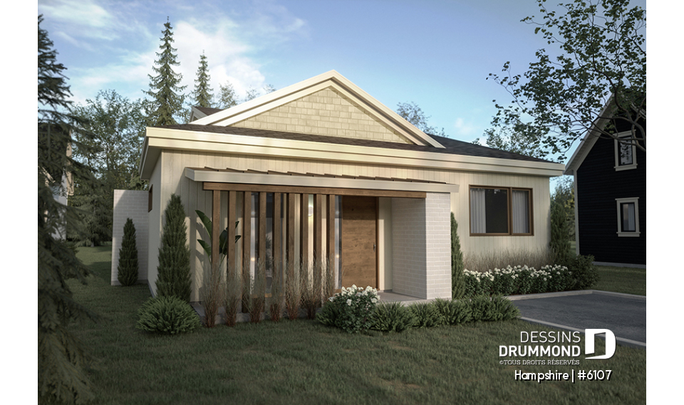 Vue avant - MODÈLE DE BASE - Hampshire