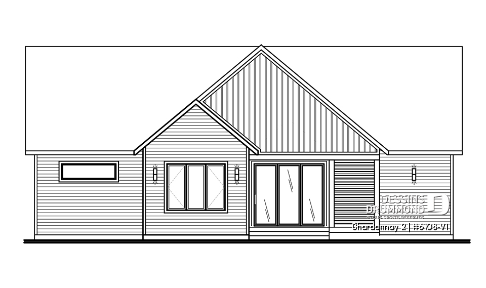 Élévation arrière - Chardonnay 2