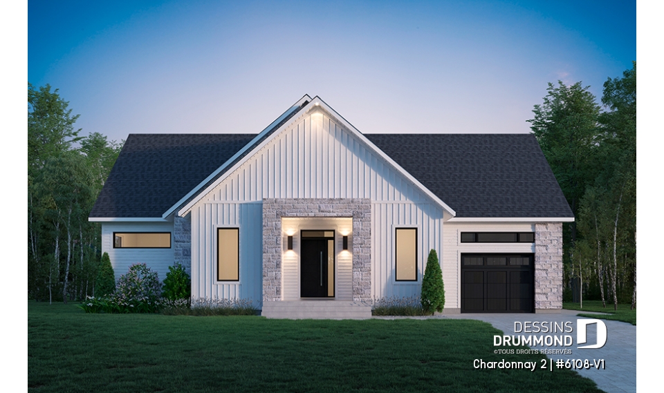 Version couleur no. 3 - Vue avant - Chardonnay 2