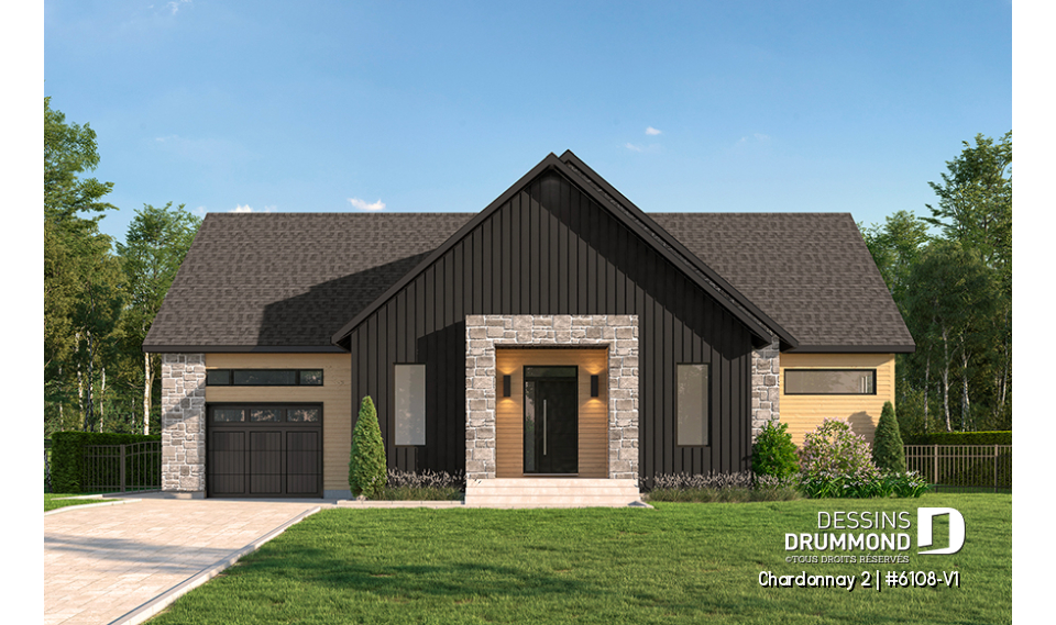 Vue avant - MODÈLE DE BASE - Chardonnay 2