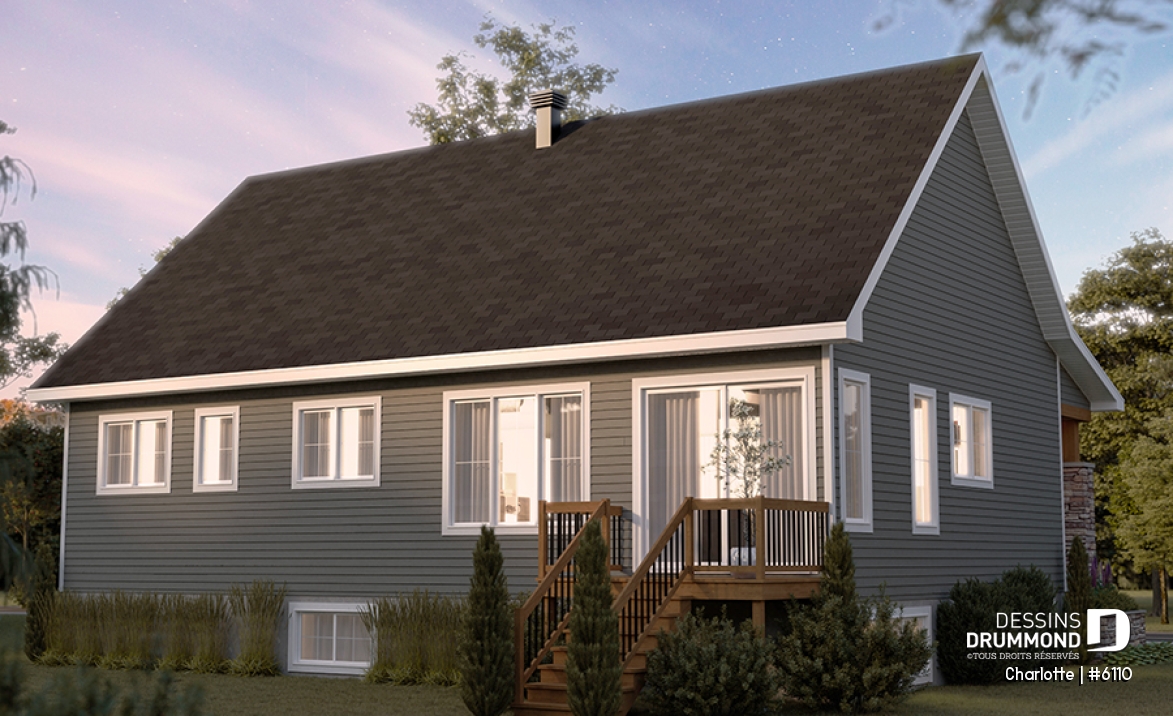 Vue arrière - MODÈLE DE BASE - Charlotte