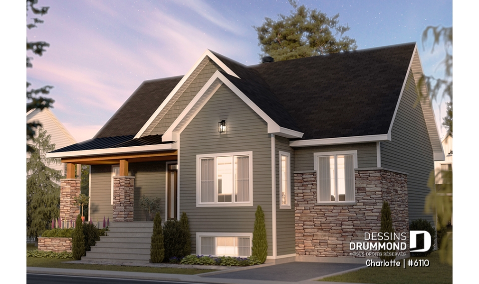 Vue avant - MODÈLE DE BASE - Charlotte