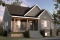 Vue avant - MODÈLE DE BASE - Plain-pied avec 3 chambres au rez-de-chaussée et possible 2 chambres suppl. au sous-sol (optionnel $) - Charlotte