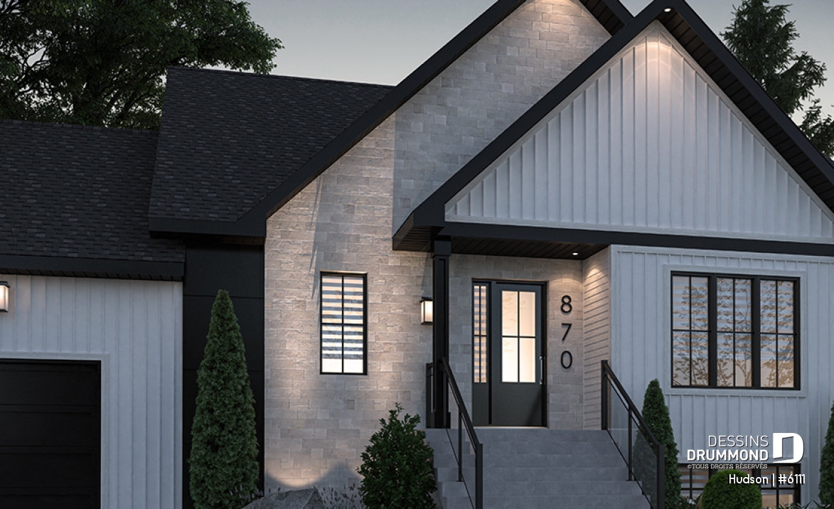 Vue avant - MODÈLE DE BASE - Hudson