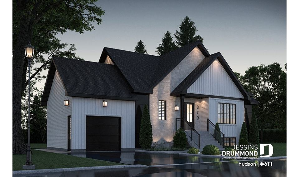 Vue avant - MODÈLE DE BASE - Hudson