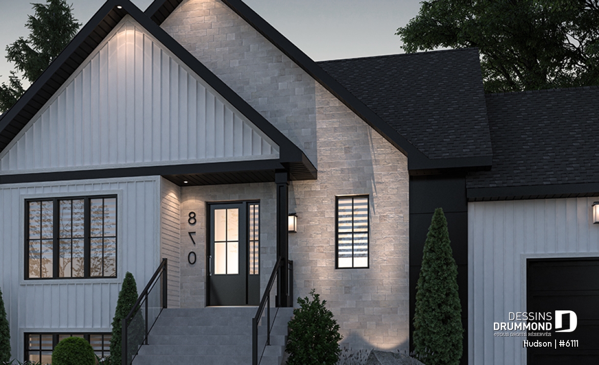 Vue avant - MODÈLE DE BASE - Hudson