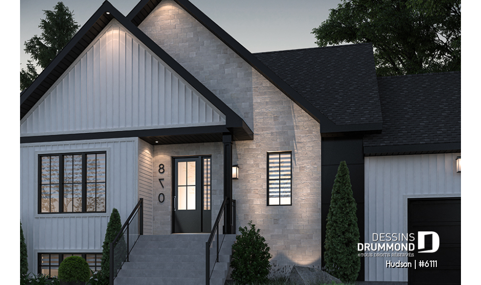 Vue avant - MODÈLE DE BASE - Hudson