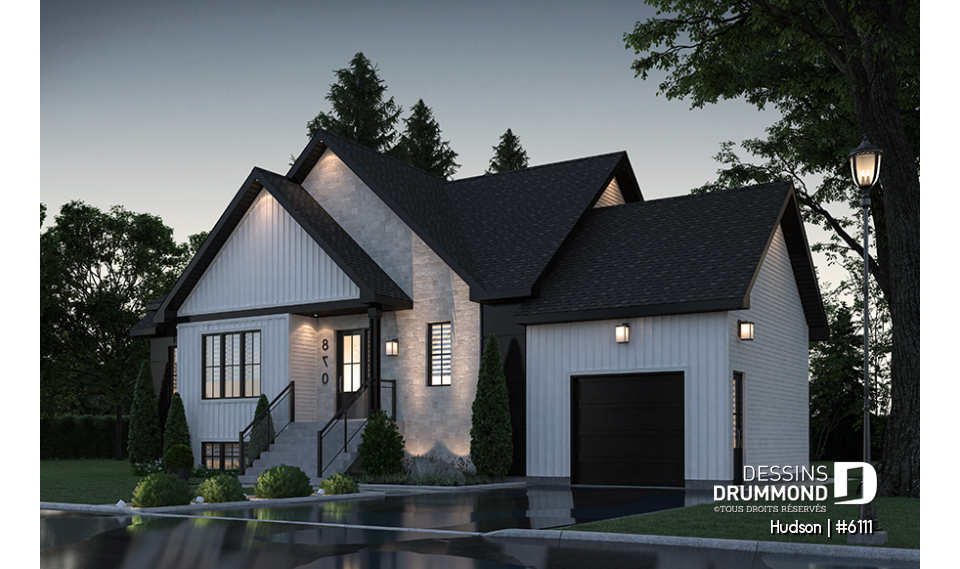 Vue avant - MODÈLE DE BASE - Hudson