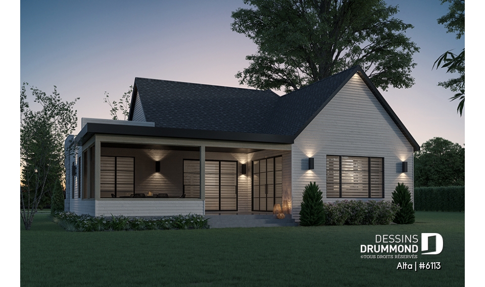 Version couleur no. 1 - Vue arrière - Alta