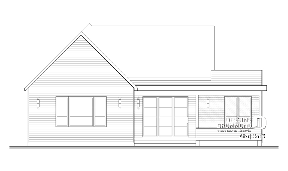 Vue arrière - MODÈLE DE BASE - Alta
