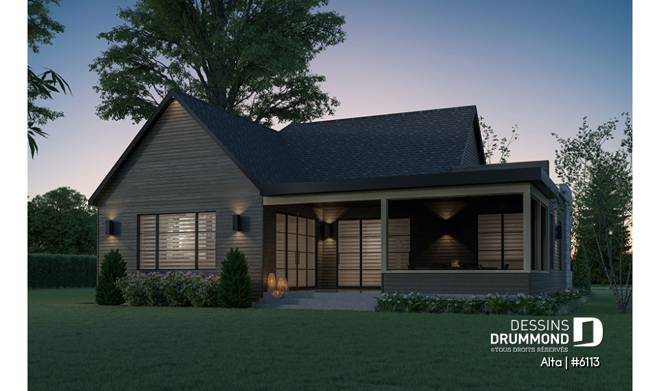 Vue arrière - MODÈLE DE BASE - Alta