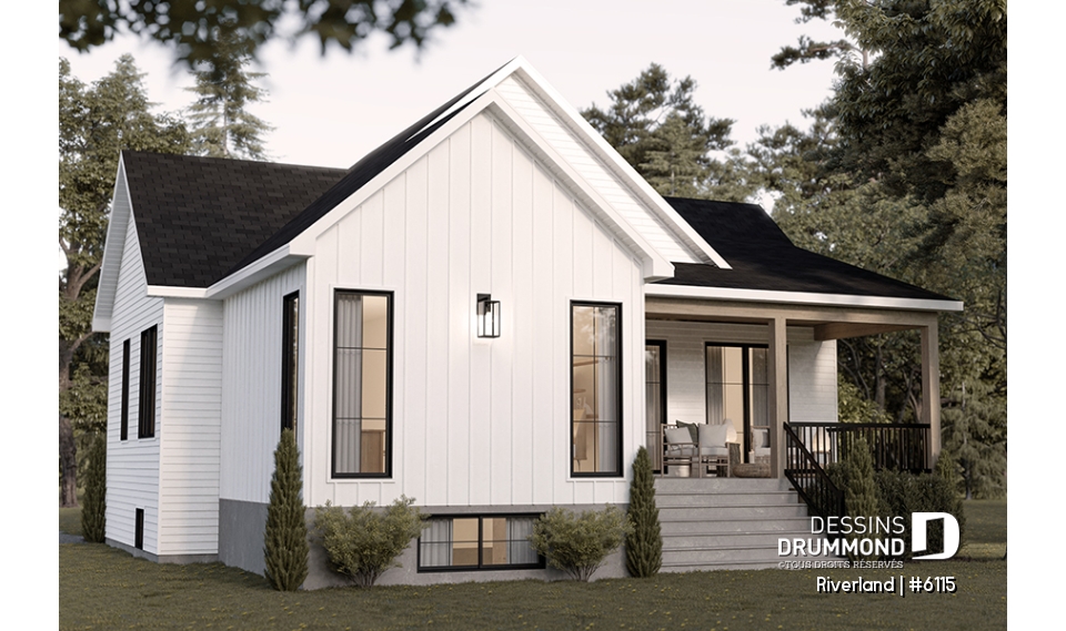 Version couleur no. 1 - Vue arrière - Riverland