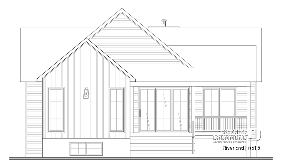 Vue arrière - MODÈLE DE BASE - Riverland