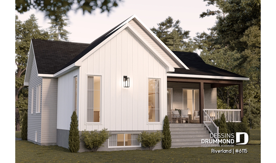 Vue arrière - MODÈLE DE BASE - Riverland